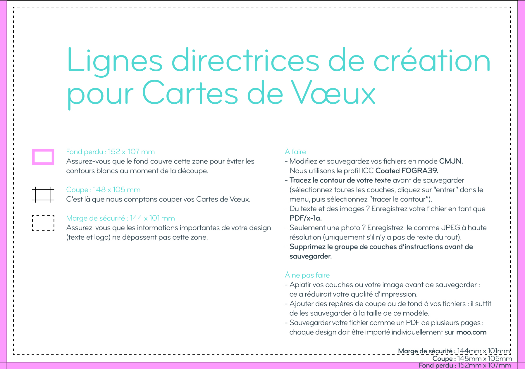 modele carte de voeux indesign